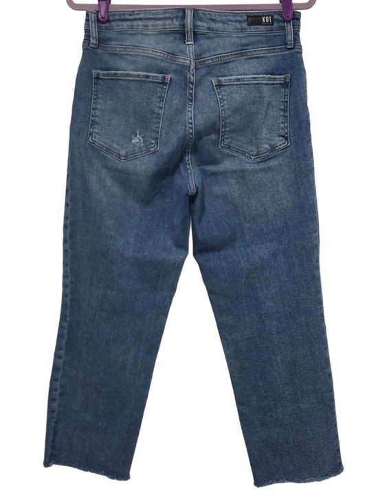 Kut From The Kloth
Rachael High-Rise Button-Fly Women's Jeans in Medium Blue - Picture 7 of 10